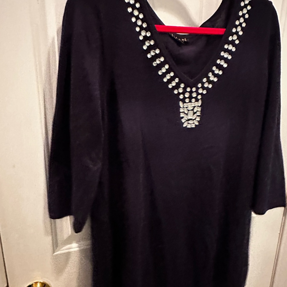 IMAN blue sweater shirt